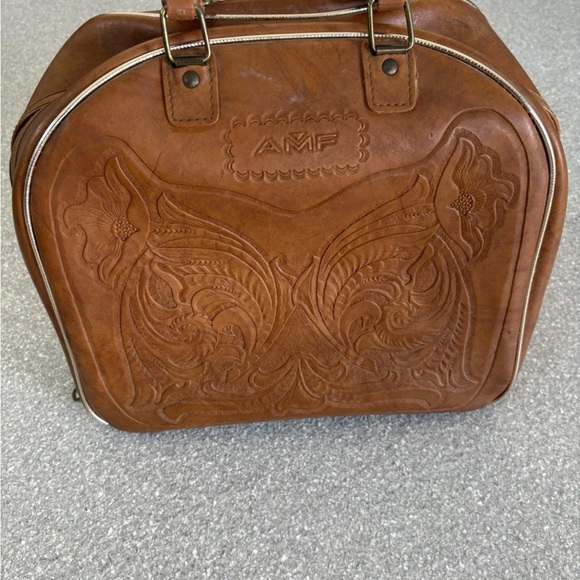 Vintage AMF Single Bowling Ball Bag - Picture 1 of 5